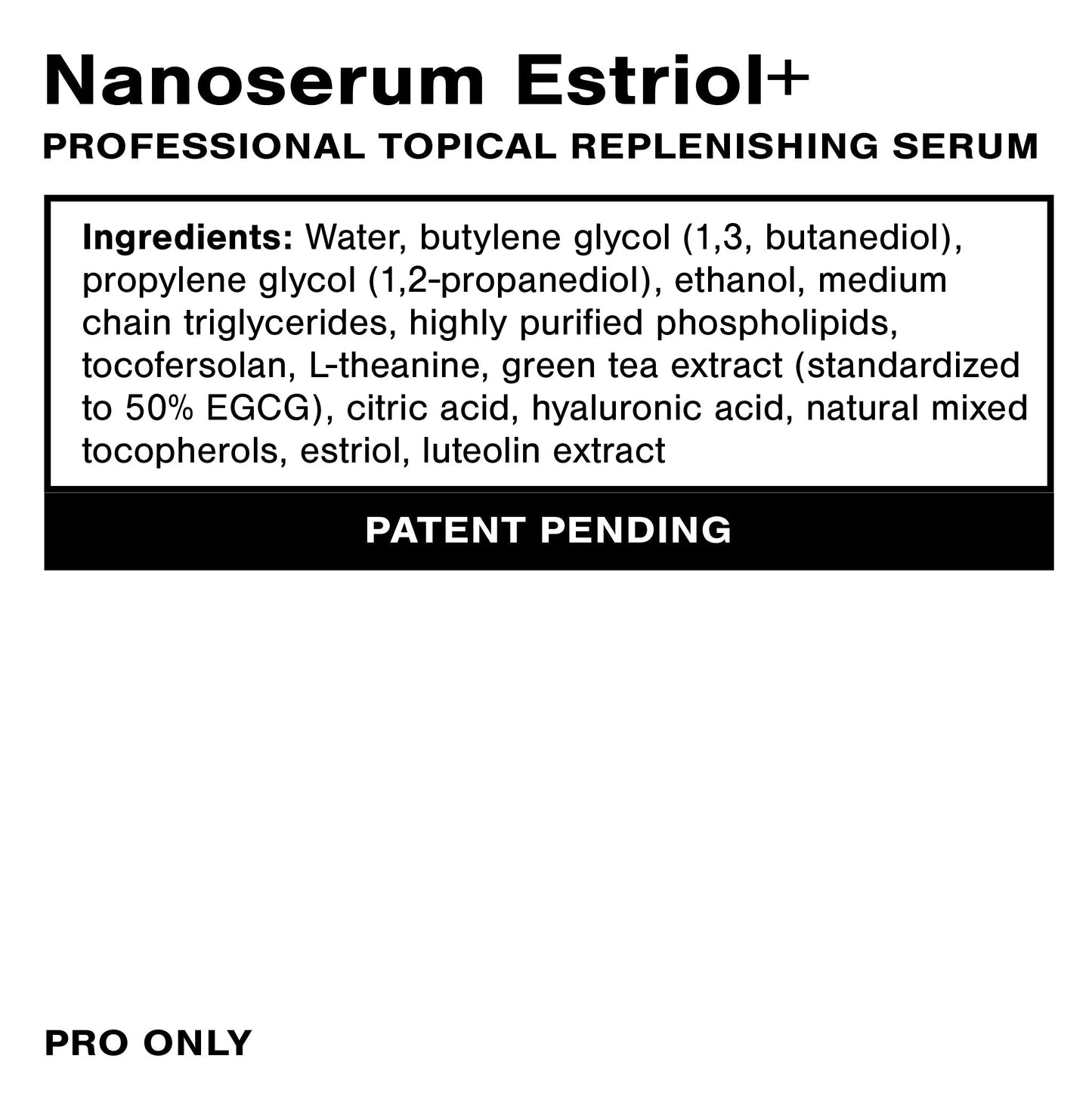 Professional Estriol+