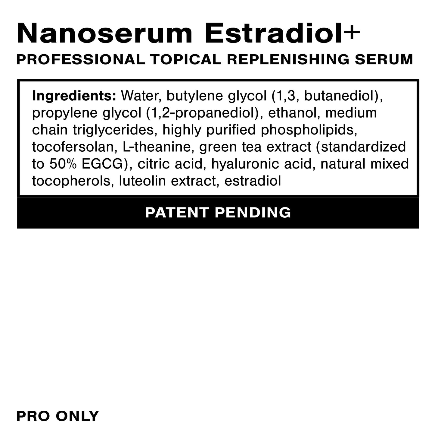 Professional Estradiol+