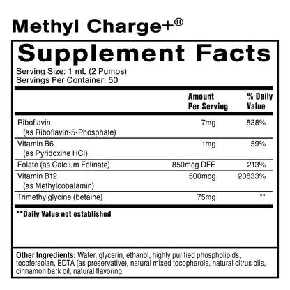 NAD+ Gold® and Methyl Charge+®