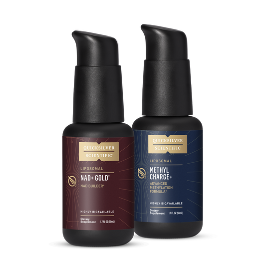 NAD+ Gold® and Methyl Charge+®