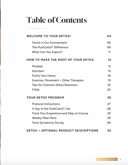 MASTERCLASS: PushCatch® Liver Detox Protocol + Program Guide