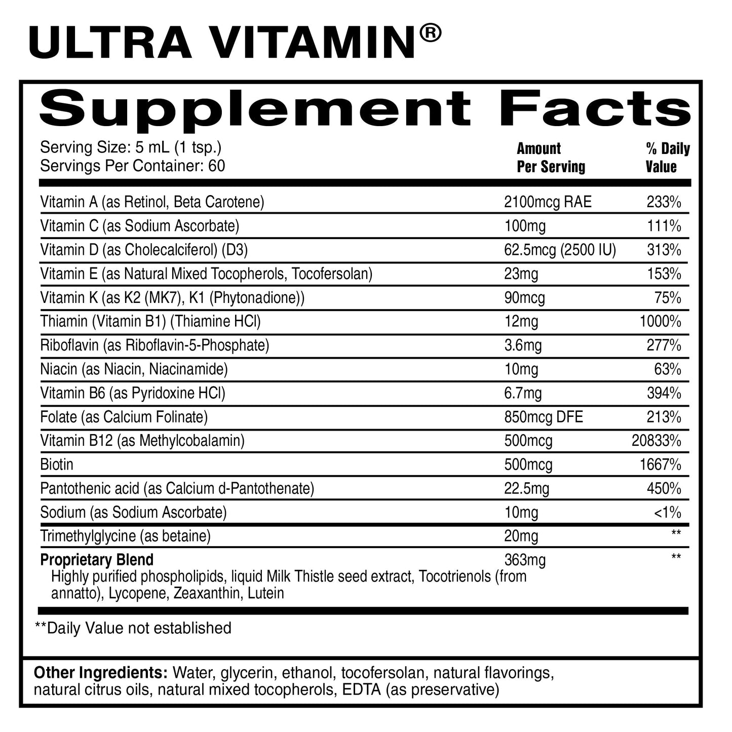 Ultra Vitamin® 300mL